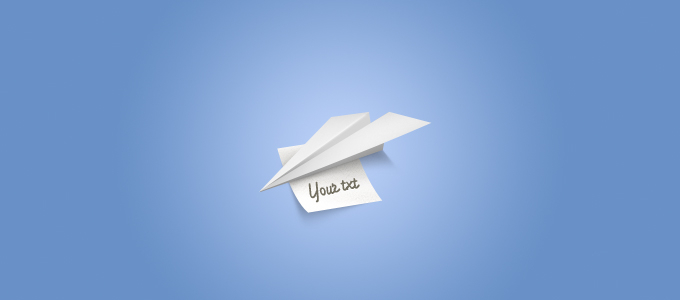 blue,note,text,paper airplane,com365psd