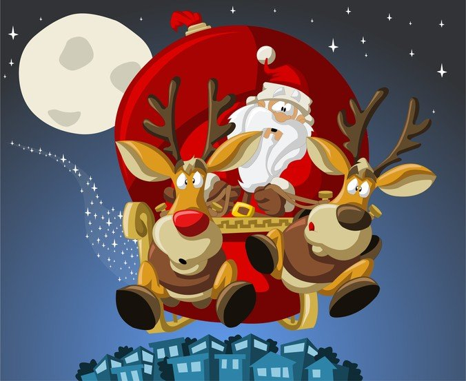 cartoon,christmas,cute,elk,gift boxes,gifts,snow,com365psd