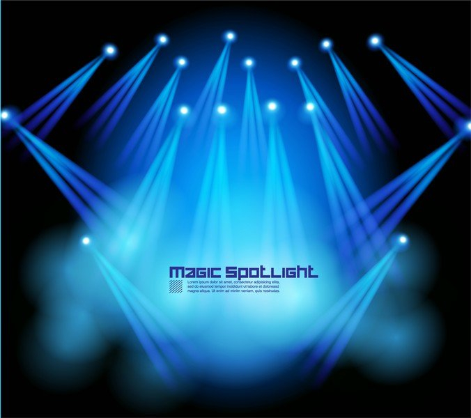 lighting,special effects,spotlights,stage,stars,com365psd
