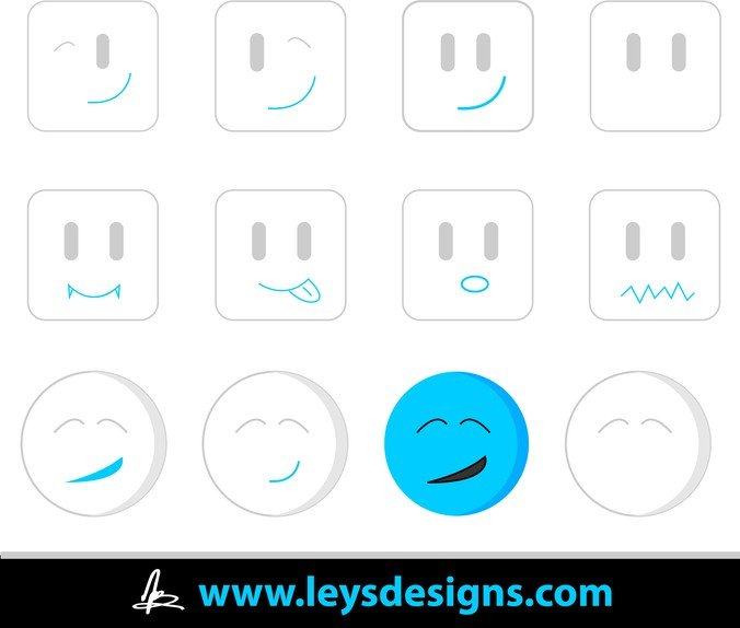 awesome,emotions,faces,happy face,icon,ley&#39;s designs,random,sad face,smiley,sweet,com365psd