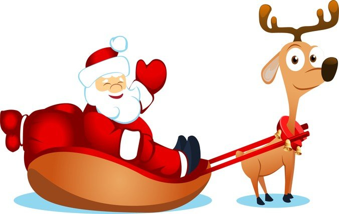 christmas ant,elk,funny,pull carts,santa claus,xmas,com365psd
