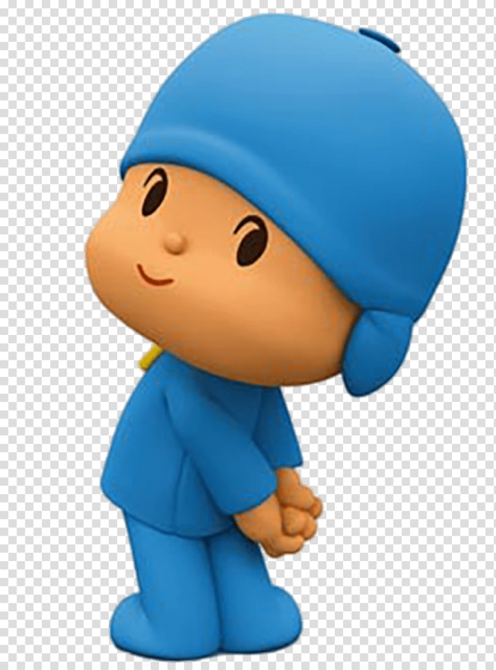 Pocoyo illustration, Television show Cartoon Animation, pocoyo, television,  blue, hand png