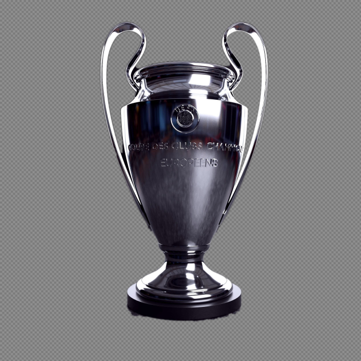 Free: UEFA Champions League Trophy PNG Background Image 