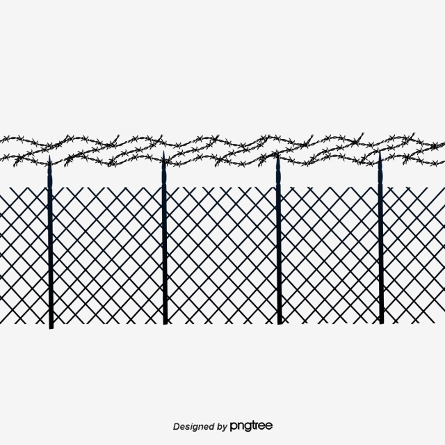 barbed,fence,black,wire,hand,vector,painted,free download,png,comdlpng