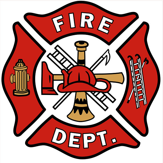 Fire Department Logo - Firefighters - Silhouette Cut Files - Jpeg ...