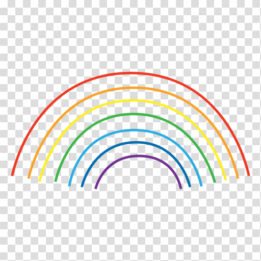 Free: Rainbow colorful lines - Transparent PNG & SVG vector 