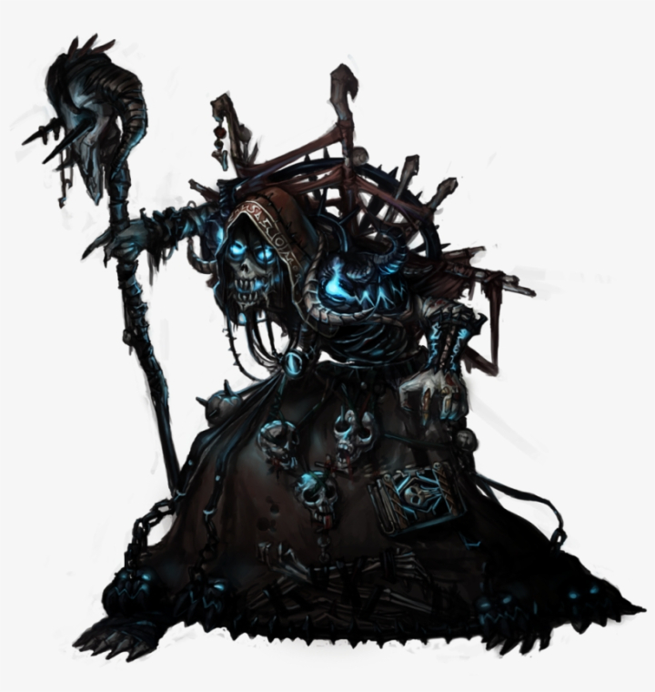 Free Lich Drawing Demon King World Of Warcraft Undead Png