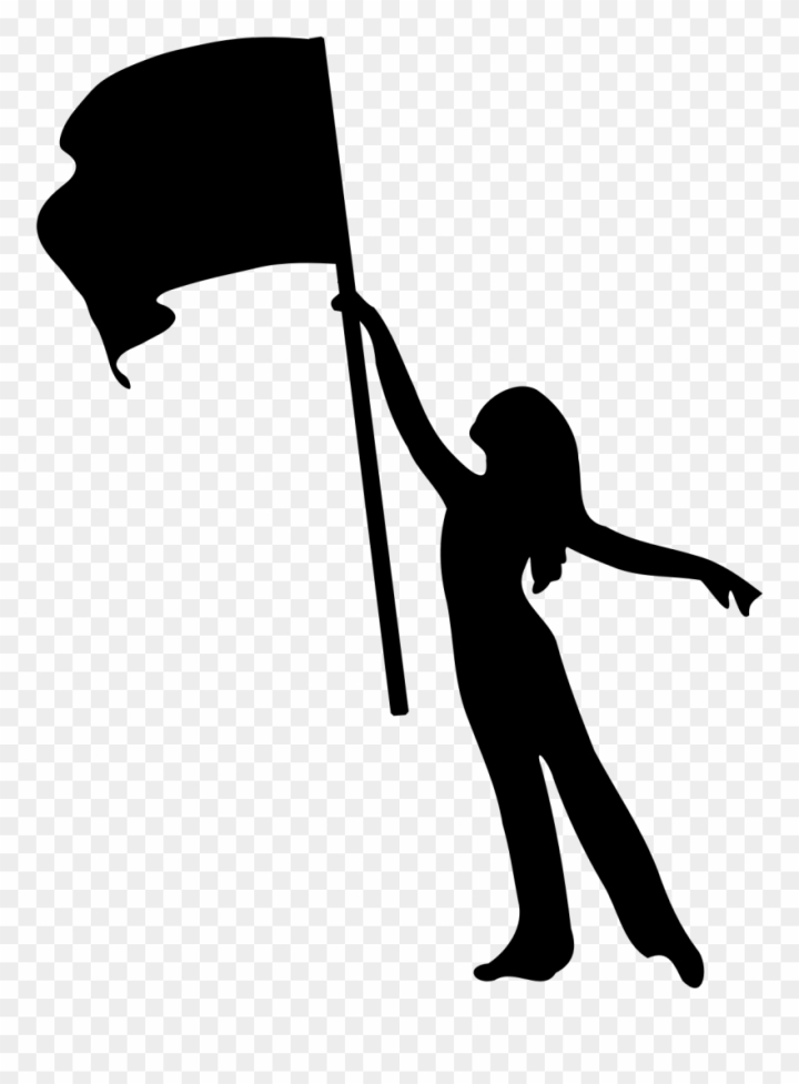 clip,color,guard,silhouette,clipart,flag,girl,free download,png,comdlpng