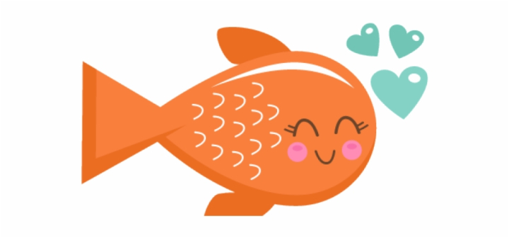 Free: Sea Turtle Clipart Transparent Background - Cute Fish