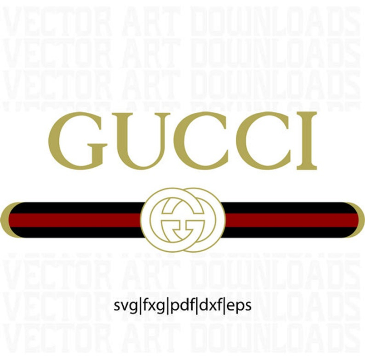 Gucci Luxury Seamless Svg