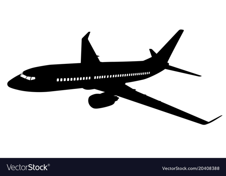 airplane,vectorstock,royalty,silhouette,vector,free download,png,comdlpng