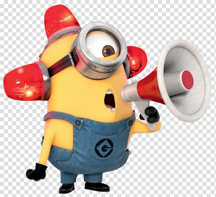 holding,megaphone,kevin,despicable,minion,rush,free download,png,comdlpng