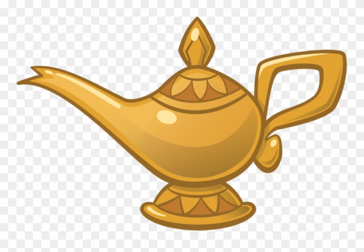Free: Genie Mr Peabody S By Mead On - Disney Aladdin Lamp Png Clipart  