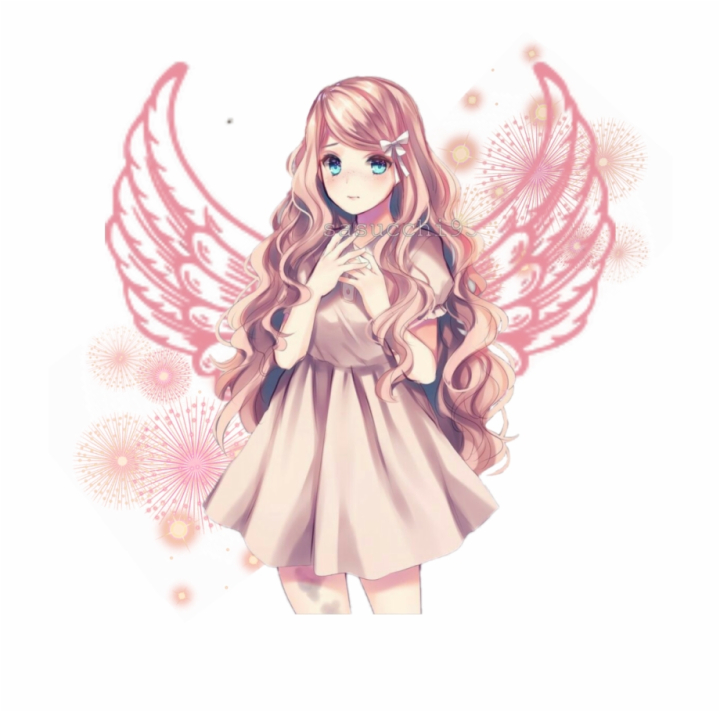 Anime Angel Girl Wings Best Wallpaper 84932 - Baltana