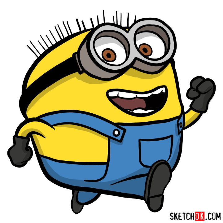 Free: Minion Cartoon Drawing at  | Explore collection ...  