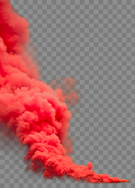 red smoke png