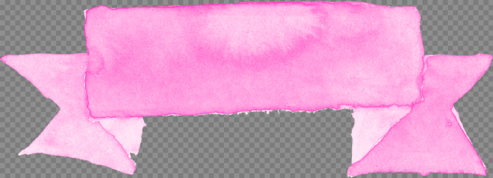 pink,transparent,ribbon,banner,onlygfx,watercolor,free download,png,comdlpng