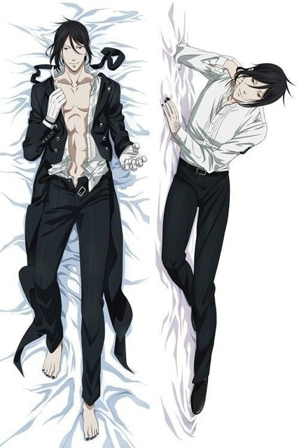 anime: kuroshitsuji (black butler) anime character: sebastian michaelis and  ciel phantomhive