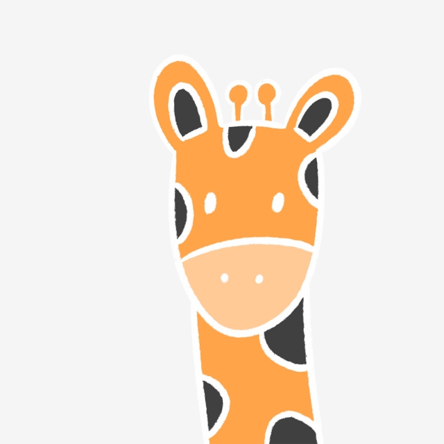 cute,transparent,drawn,cartoon,hand,giraffe,free download,png,comdlpng