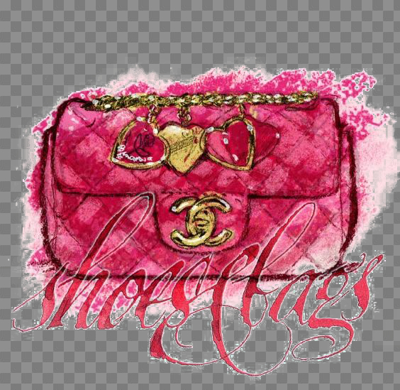 purse,chanel,pink,illustration,fashion,handbag,free download,png,comdlpng