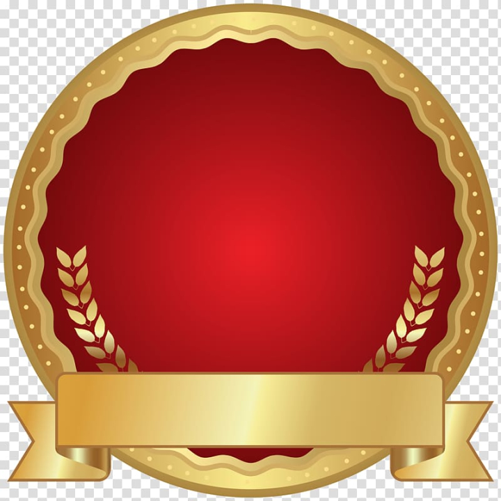 red,red,gold,art,illustration,seal,badge,transparent,free download,png,comdlpng
