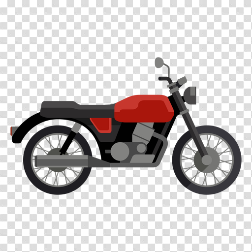 Vintage Motorcycle With Biker. Royalty Free SVG, Cliparts, Vectors