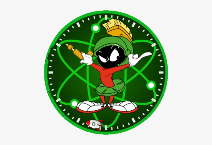 Free: Marvin The Martian - Marvin The Martian Watch Face Transparent ...