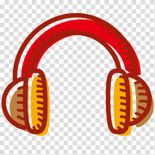 Free: Red Headphone PNG Image - nohat.cc