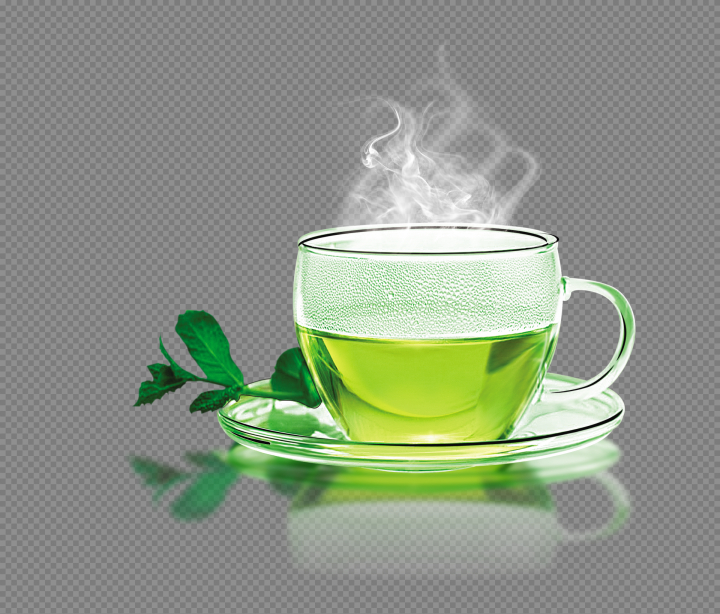 Free: Green Tea Transparent Background PNG 