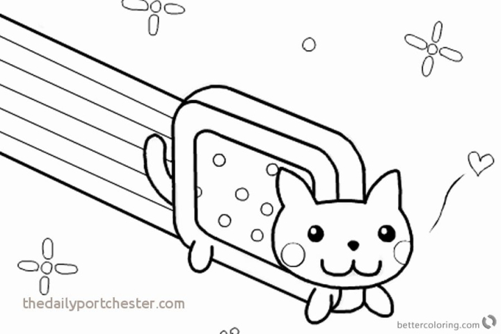 coloring,pages,beautiful,cat,awesome,nyan,free download,png,comdlpng