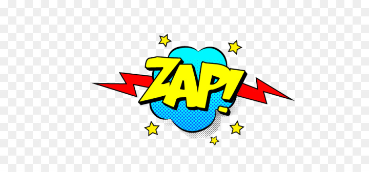 Comics Zap PNG - MockoFUN