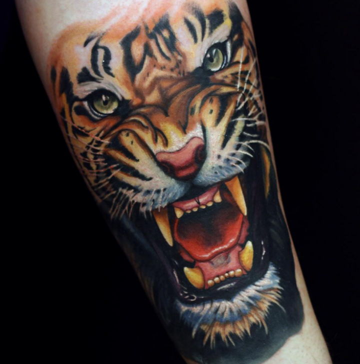 20 Best Tiger Face Tattoo Designs and Ideas  PetPress