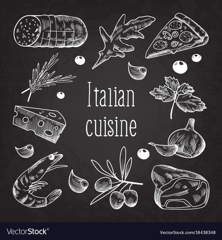 italian,cuisine,sketch,doodle,chalkboard,vector,food,free download,png,comdlpng