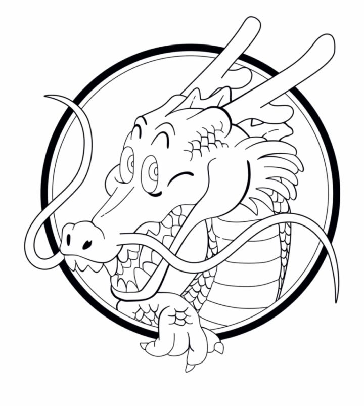 ball,coloring,pages,shenron,chibi,best,dragon,free download,png,comdlpng
