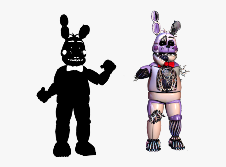 Five Nights At Freddy's - Shadow Freddy Five Nights At Freddy's - Free  Transparent PNG Clipart Images Download