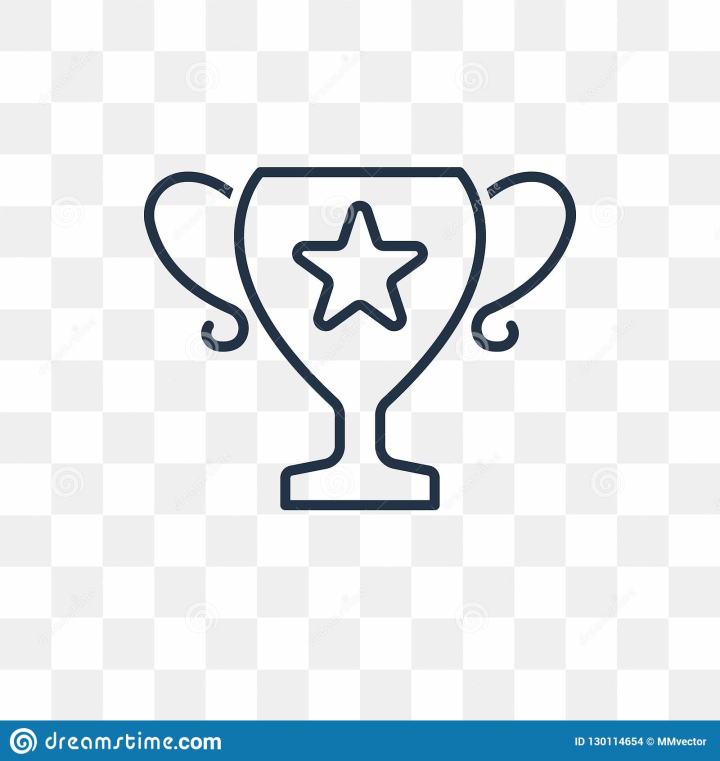 trophy,transparent,background,isolated,vector,linear,tr,free download,png,comdlpng