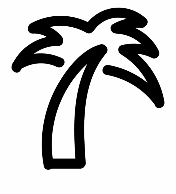 palm,tree,outline,free download,png,comdlpng