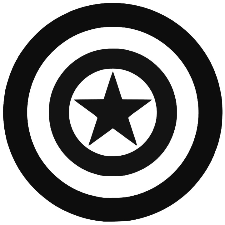 Captain logo element Royalty Free Vector Image