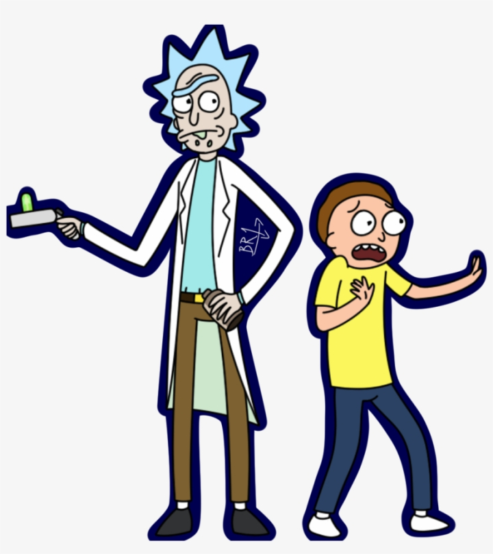 white,morty,background,rick,clipart,free download,png,comdlpng