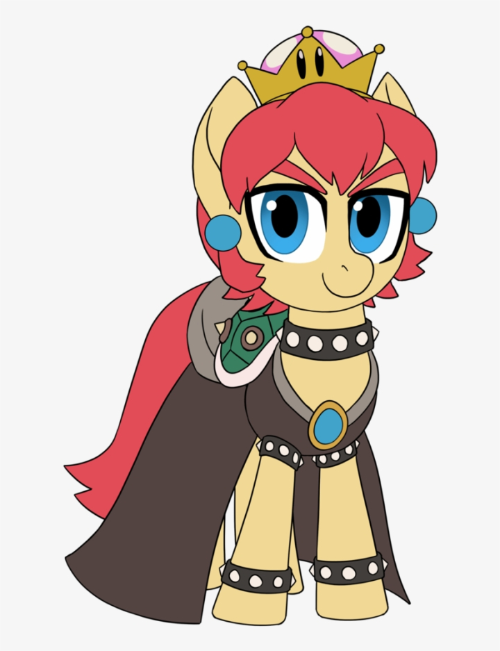 ponified,bananimationofficial,bowser,pony,bowsette,free download,png,comdlpng