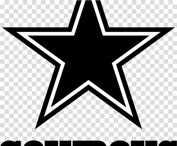 Download Dallas Cowboys Logo With Dark Background Wallpaper