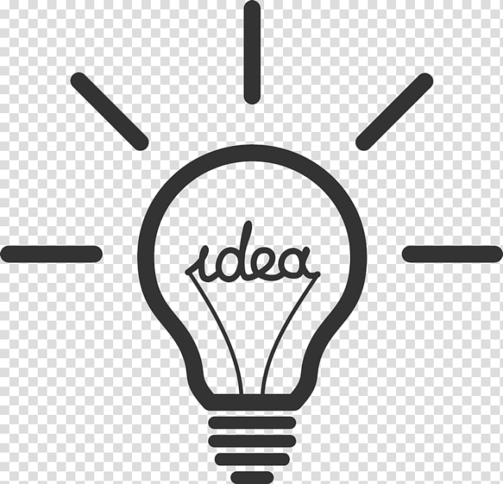 incandescent,idea,light,bulb,illustration,text,free download,png,comdlpng