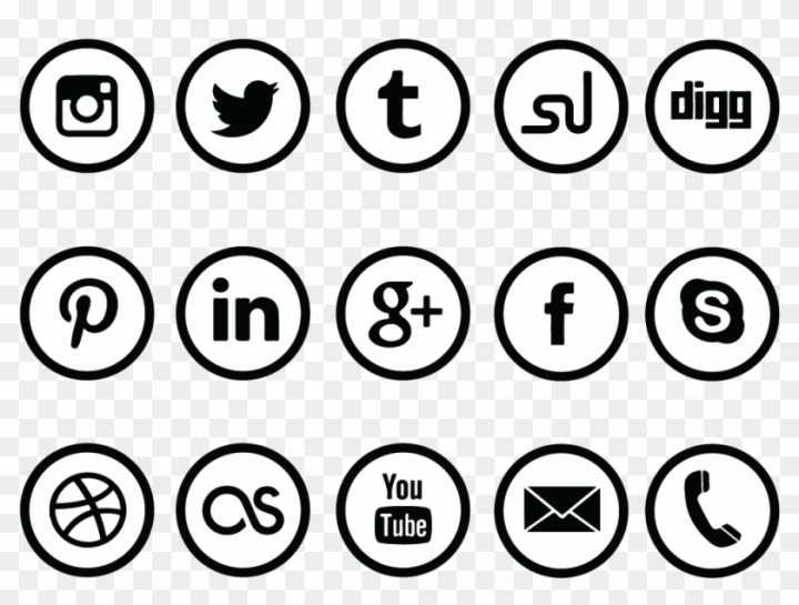 social,circle,media,icons,mishacreatrix,free download,png,comdlpng