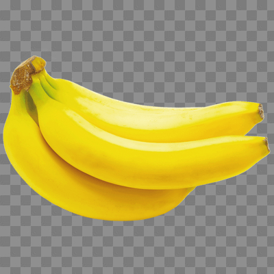 Free Three Bananas Transparent PNG StickPNG Nohat Cc