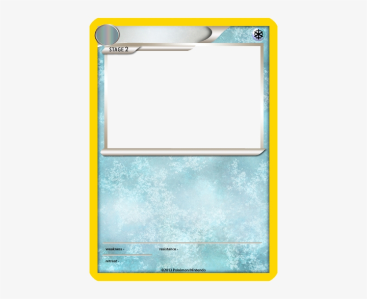 blank,water,type,pokemon,card,template,free download,png,comdlpng