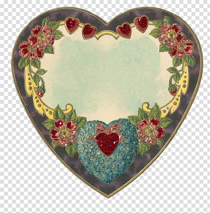 vintage heart clip art
