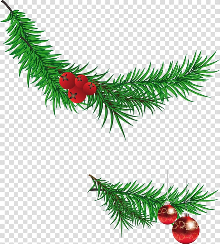 Free: Santa Claus Christmas tree Branch , Christmas banners transparent ...