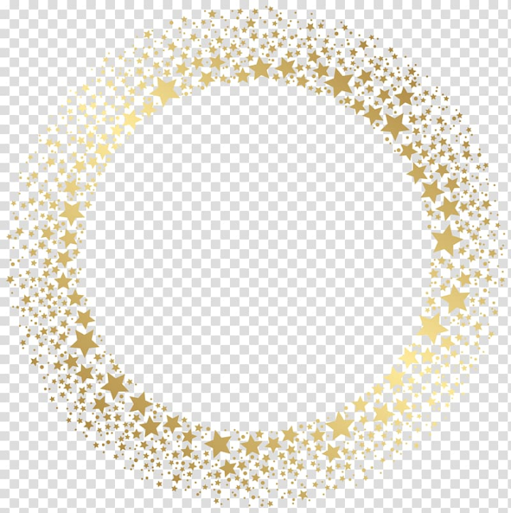 gold star border clip art
