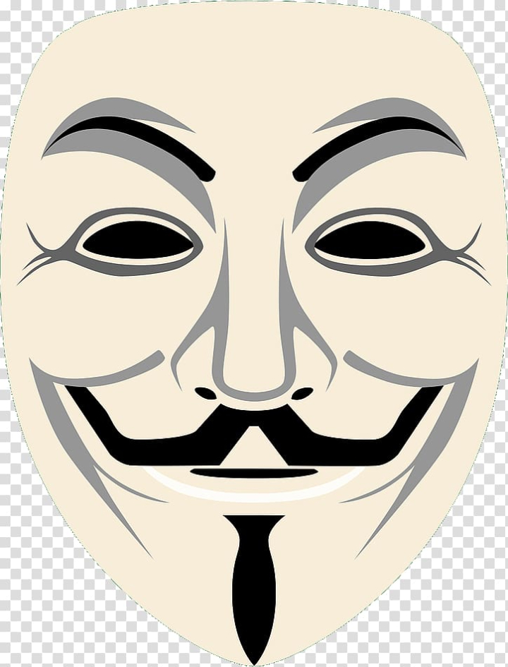 Guy Fawkes Mask Royalty Free Stock SVG Vector and Clip Art