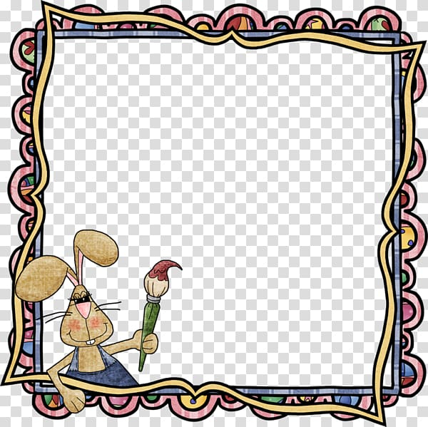 Easter Egg Frame PNG Images With Transparent Background